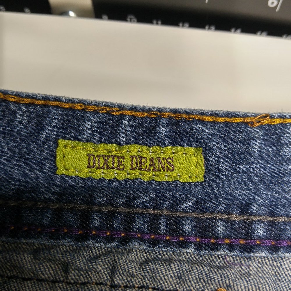 Ted Baker Dixie Deans Straight Jeans Men's 30R Button Fly C057 - Picture 4 of 10